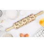 Glen of Imaal Terrier, Irish Glen of Imaal Terrier - rolling pin with a dog, decorating cookies with a rolling pin in patterns, a gift for the ceramicist of the Art-Dog brand