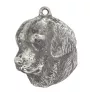 Golden Retriever - Versilberter Schlüsselanhänger mit Hund, Handtaschen-Dekoration, Rucksack-Anhänger der Marke Art-Dog