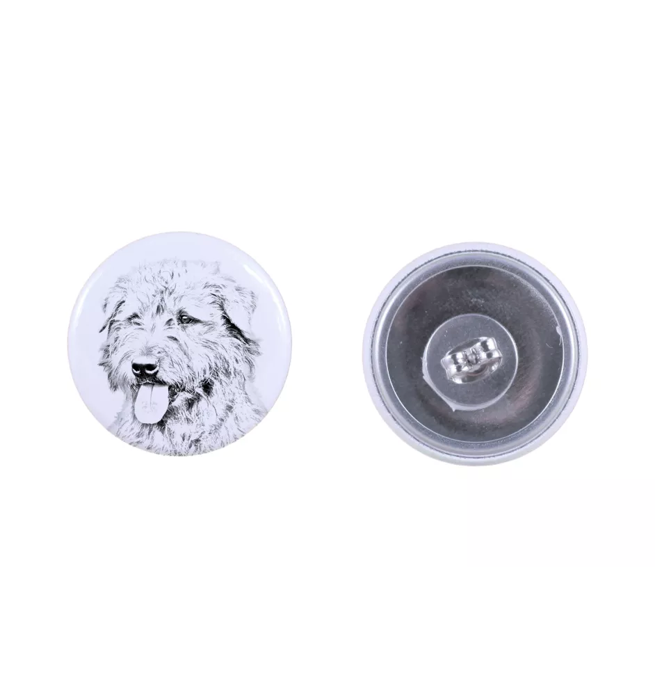 Glen of Imaal Terrier, Irischer Glen of Imaal Terrier - einzigartige Hund-Ohrringe, Ihr Haustier als Schlüsselanhänger, Eigenmarke Art-Dog