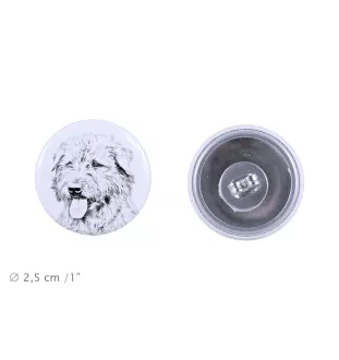 Glen of Imaal Terrier, Irischer Glen of Imaal Terrier - einzigartige Hund-Ohrringe, Ihr Haustier als Schlüsselanhänger, Eigenmarke Art-Dog