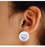 Glen of Imaal Terrier, Irish Glen of Imaal Terrier - unique dog earrings, your pet on a keychain, Art-Dog's own brand