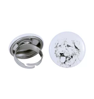 Glen of Imaal Terrier, Irischer Glen of Imaal Terrier - Damen Schmuck mit dem Bild eines Hundes, handgefertigtes Produkt, Möglichkeit, Ihr eigenes Foto hinzuzufügen, Marke Art-Dog