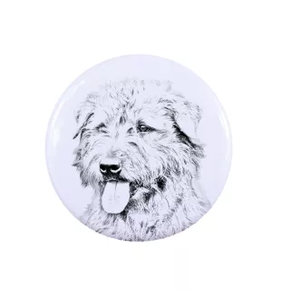 Terrier Irlandais Glen Of Imaal, Glen of Imaal Terrier - bijoux pour femmes avec l'image d'un chien, produit fait à la main, possibilité d'ajouter sa propre photo, marque Art-Dog