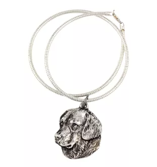 Golden Retriever - Collier pour chien, bijoux uniques pour les fans de chiens, pendentif vipère unique de la marque Art-Dog