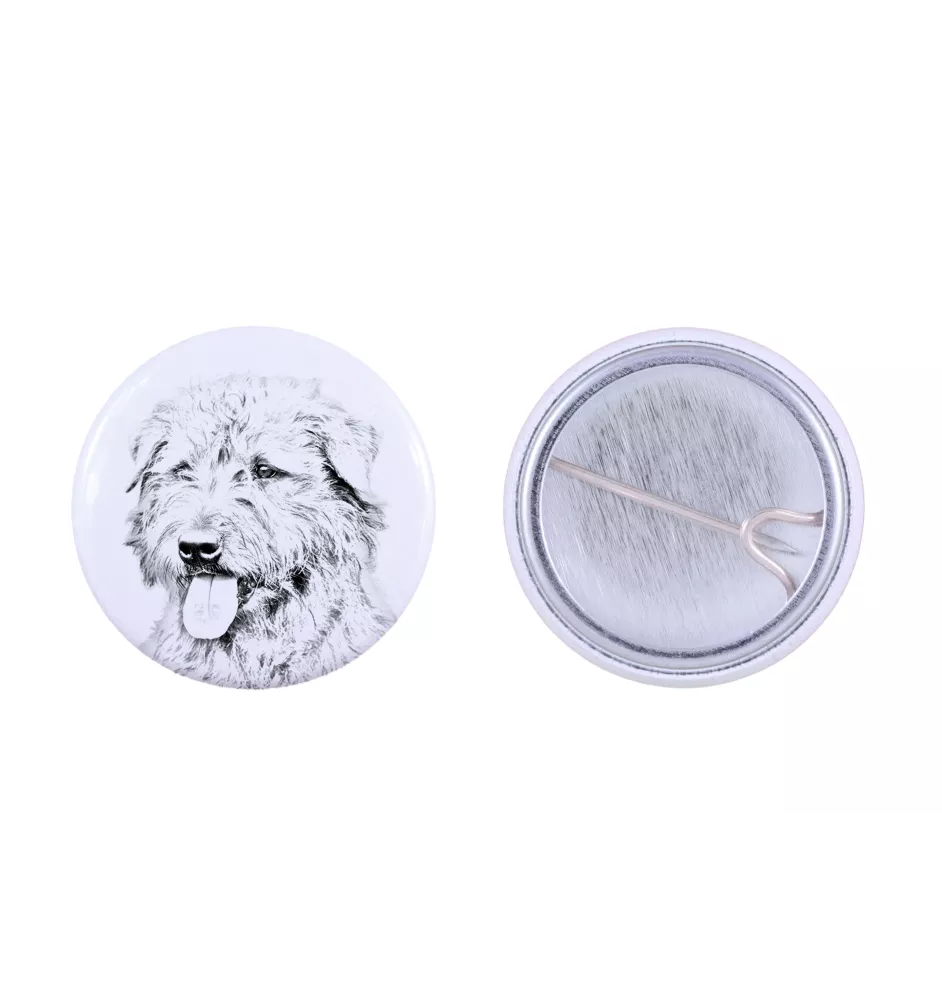 Glen of Imaal Terrier, Irish Glen of Imaal Terrier - pin with your dog, add your own photo, Art-Dog brand