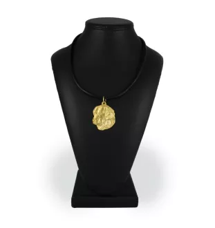 Golden Retriever - Collier de chien dans une boîte cadeau, pendentif plaqué or pour les fans de chiens, bijoux remarquables par Art-Dog