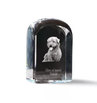 Glen of Imaal Terrier kryształ pieczątka z psem Art-Dog