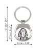 Gordon setter - keychain with a dog, keychain with a print, personalized pendant from the Art-Dog brand