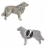 Golden Retriever - Dog brooch in a gift box, elegant pin, lapel pin for Art-Dog brand jacket