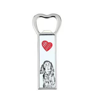 Gordon Setter, Schottischer Setter - Flaschenöffner mit Hund, personalisierter Flaschenöffner für den Kühlschrank, ein einzigartiges Geschenk für Männer von der Marke Art-Dog