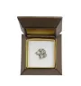 Golden Retriever I - Dog brooch in a gift box, elegant pin, lapel pin for Art-Dog brand jacket