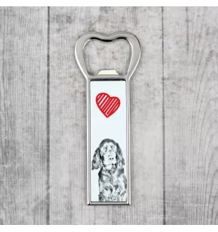 Gordon Setter, Schottischer Setter - Flaschenöffner mit Hund, personalisierter Flaschenöffner für den Kühlschrank, ein einzigartiges Geschenk für Männer von der Marke Art-Dog