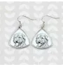 Glen of Imaal Terrier, Irish Glen of Imaal Terrier - dog earrings, hanging earrings with a picture, personalized jewelry with Art-Dog brand print