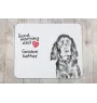 Setter Gordon  - tapis de souris personnalisé avec impression, tapis de souris personnalisé avec chien, accessoire unique pour employé de bureau de la marque Art-Dog