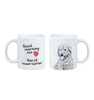 Glen of Imaal Terrier, Irish Glen of Imaal Terrier - cup with a dog, cup with a photo, personalized gift from the Art-Dog brand