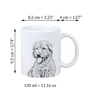 Glen of Imaal Terrier, Irischer Glen of Imaal Terrier - Tasse mit Hund, Tasse mit Bild, personalisiertes Geschenk der Marke Art-Dog