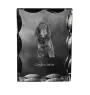 Gordon Setter, Schottischer Setter - Kristall mit einem Hundebild, Glasstatuette mit einem Bild, einzigartiger Bilderrahmen der Marke Art-Dog