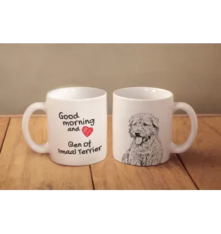 Glen of Imaal Terrier, Irish Glen of Imaal Terrier - cup with a dog, cup with a photo, personalized gift from the Art-Dog brand