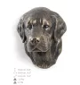 Golden Retriever - Dog statue, hanging bust, unique decoration for dog lover by Art-Dog brand