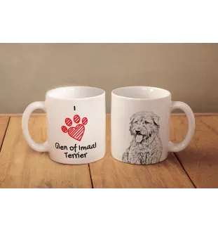 Glen of Imaal Terrier, Irischer Glen of Imaal Terrier - Tasse mit Hund, entzückende Tasse mit Grafik, Geschenk mit Ihrem Foto von der Marke Art-Dog