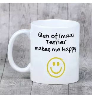 Glen of Imaal Terrier, Irischer Glen of Imaal Terrier - Tasse mit Hund, fröhliche Tasse für Hundeliebhaber, personalisiertes Geschenk der Marke Art-Dog