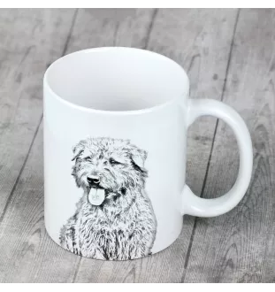Glen of Imaal Terrier, Irischer Glen of Imaal Terrier - Tasse mit Hund, fröhliche Tasse für Hundeliebhaber, personalisiertes Geschenk der Marke Art-Dog