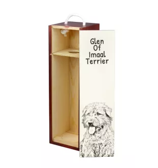 Glen of Imaal Terrier pudełko na wino z psem Art-Dog
