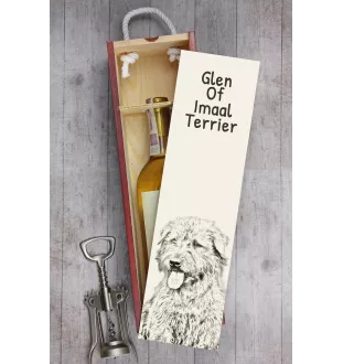Glen of Imaal Terrier pudełko na wino z psem Art-Dog