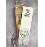 Terrier Irlandais Glen Of Imaal, Glen of Imaal Terrier - boîte à vin avec chien, boîte à alcool avec graphisme, boîte cadeau personnalisée de la marque Art-Dog