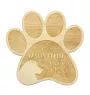 Golden Retriever - Mug coaster, engraved coaster with dog, gift for dog lover by Art-Dog brand