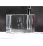 Gordon setter - Pen stand, crystal organiser with dog photo, unique desk decoration by Art-Dog brand