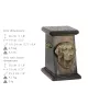 Golden Retriever - urne pour les cendres d'un chien, une urne élégante avec une statuette, une urne commémorative avec un buste de chien de la marque Art-Dog