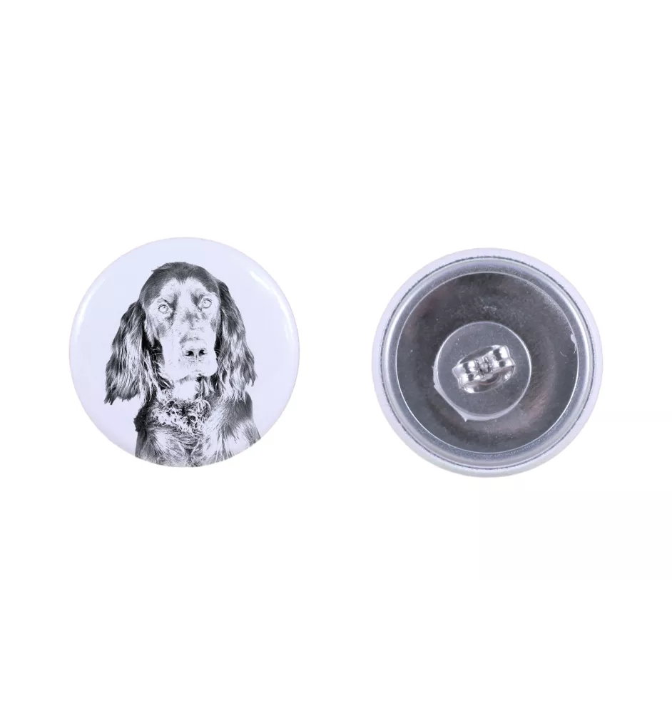 Gordon Setter, Schottischer Setter - einzigartige Hund-Ohrringe, Ihr Haustier als Schlüsselanhänger, Eigenmarke Art-Dog