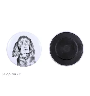 Gordon setter - magnet with a dog's pupil, exceptionally light, strong magnet, handmade product by the Art-Dog brand