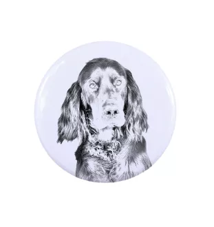 Gordon Setter, Schottischer Setter - Damen Schmuck mit dem Bild eines Hundes, handgefertigtes Produkt, Möglichkeit, Ihr eigenes Foto hinzuzufügen, Marke Art-Dog