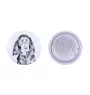 Setter Gordon  - badge avec votre chien, ajoutez votre propre photo, marque Art-Dog