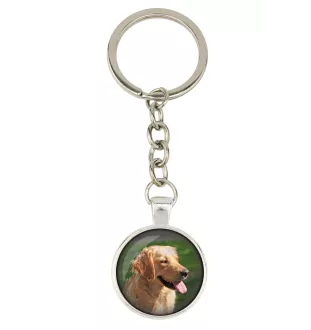 Golden Retriever - Schlüsselanhänger mit Ihrem Foto, Schlüsselanhänger, Taschenanhänger der Marke Art-Dog