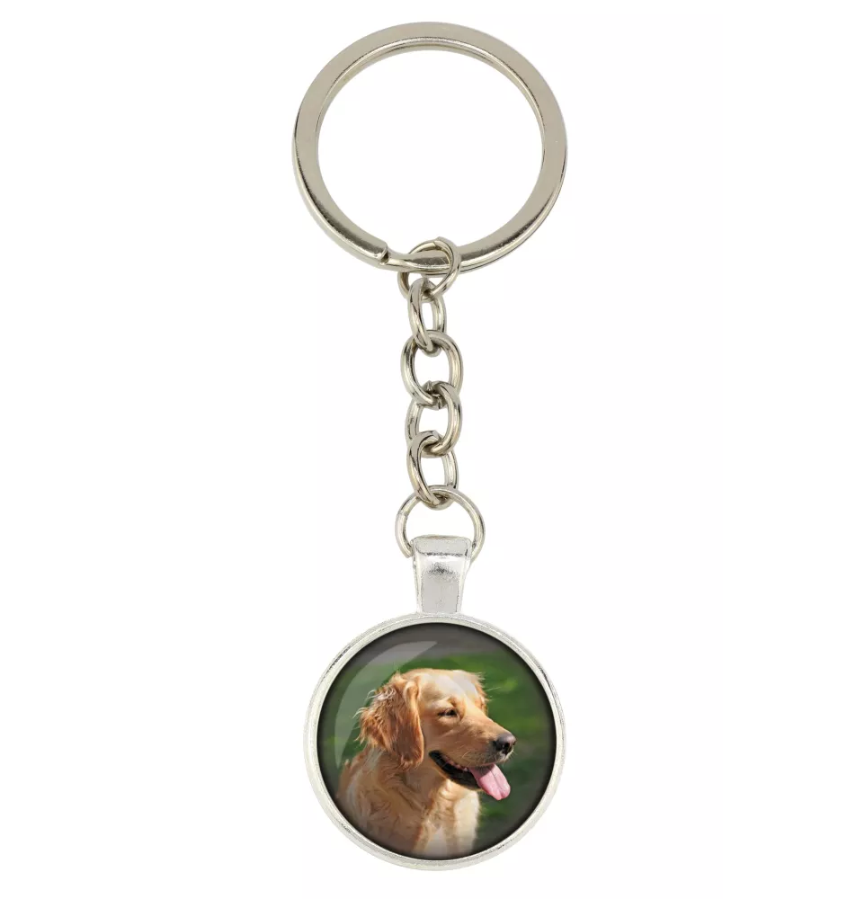 Golden Retriever - porte-clés avec votre photo, accessoire pour clés, breloque pour sac de la marque Art-Dog