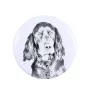 Setter Gordon  - badge avec votre chien, ajoutez votre propre photo, marque Art-Dog