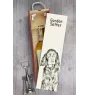 Gordon setter - wine box with a dog, alcohol box with graphics, personalized gift box from the Art-Dog brand