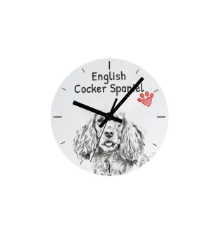 Setter Gordon  - horloge murale avec chien, horloge de table avec impression, décoration personnalisée de la maison de la marque Art-Dog