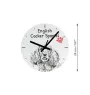 Gordon Setter, Schottischer Setter - Wanduhr mit Hund, Regal Uhr mit Druck, personalisierte Hausdekoration von Art-Dog.