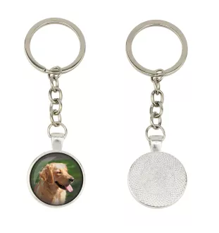 Golden Retriever - porte-clés dans une boîte, photo personnelle, porte-clés de la marque Art-Dog