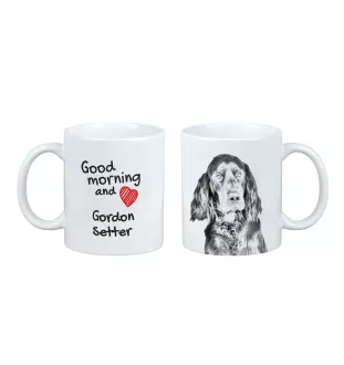 Gordon Setter, Schottischer Setter - Tasse mit Hund, Tasse mit Bild, personalisiertes Geschenk der Marke Art-Dog
