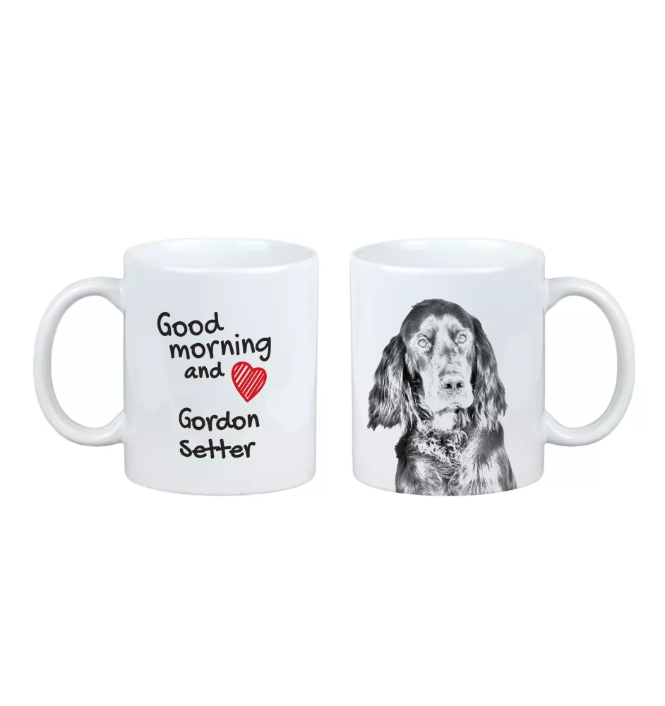 Setter Gordon  - tasse avec chien, tasse avec photo, cadeau personnalisé de la marque Art-Dog