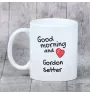 Gordon Setter, Schottischer Setter - Tasse mit Hund, Tasse mit Bild, personalisiertes Geschenk der Marke Art-Dog