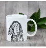 Gordon setter - cup with a dog, cheerful cup for a dog lover, personalized gift from the Art-Dog brand