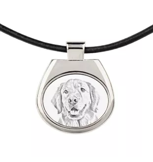 Golden Retriever - Halskette mit Hund, personalisierter Anhänger mit Foto, einzigartige Halskette für Frauen und Männer von der Marke Art-Dog