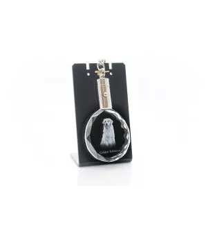 Golden Retriever - Anhänger mit einem Foto eines Hundes, Schlüsselanhänger aus Kristall in einer Geschenkbox, ein einzigartiges Geschenk von Art-Dog