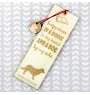 Golden Retriever - marque-page pour livre avec chien, marque-page personnalisé, accessoire canin pour les lecteurs de la marque Art-Dog